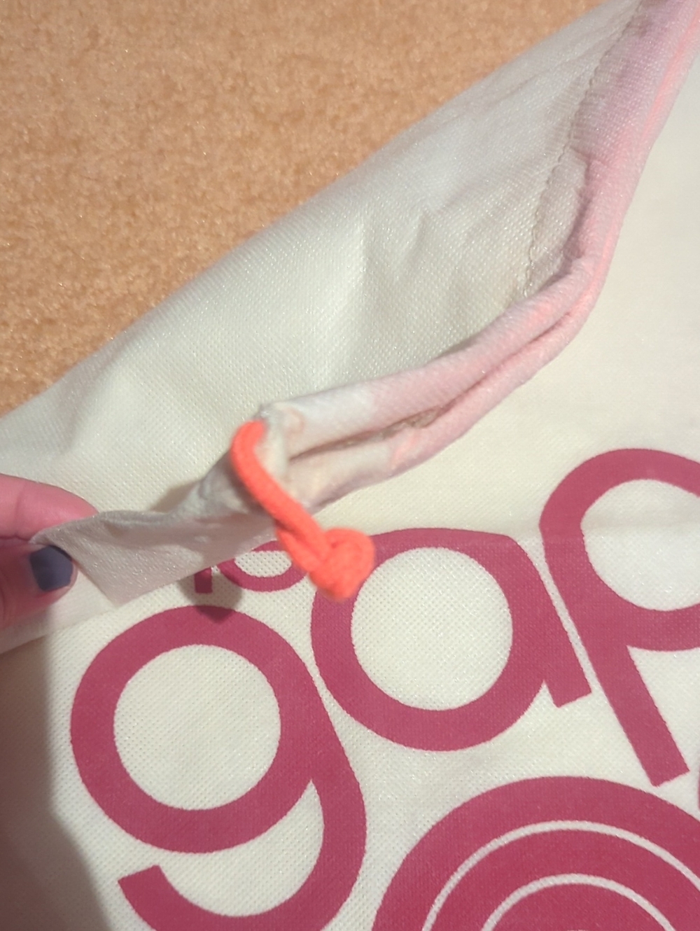 GAP Drawstring Dust Bag - Picture 3 of 5